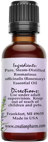 Vista 2 de Aceite Esencial de Romero 1.0 fl oz - Aceite de Esencial Romero - 100% Puro