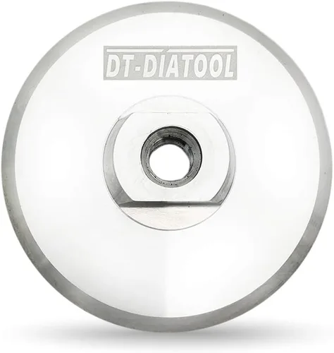 Vista 8 de DT-DIATOOL Parte trasera de aluminio de la almohadilla de pulido de 3 pulgadas, almohadilla de respaldo de gancho con eje de 5/8 pulgadas, 11