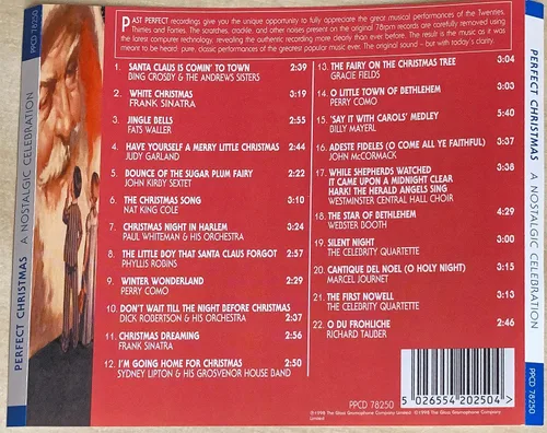 Vista 2 de Perfect Christmas- Remastered Original Recordings. A Nostalgic Holiday Celebration with Gracie Fields, Billy Mayerl, Westminster Central Hall Choir