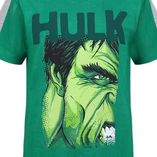 Vista 5 de Marvel Little Avengers - Juego de camiseta de manga corta para niño (4 unidades)
