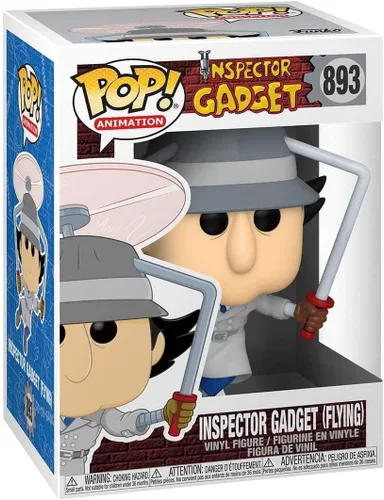 Vista 2 de Funko Pop! Animación: Inspector Gadget - Inspector Gadget Flying Figura de vinilo