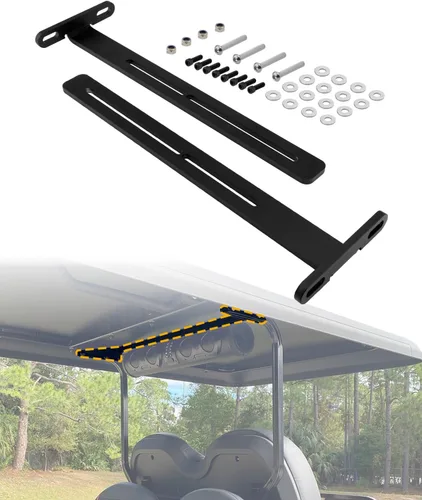 Vista 8 de Gledewen Universal Golf Cart Soundbar Mounting Bracket