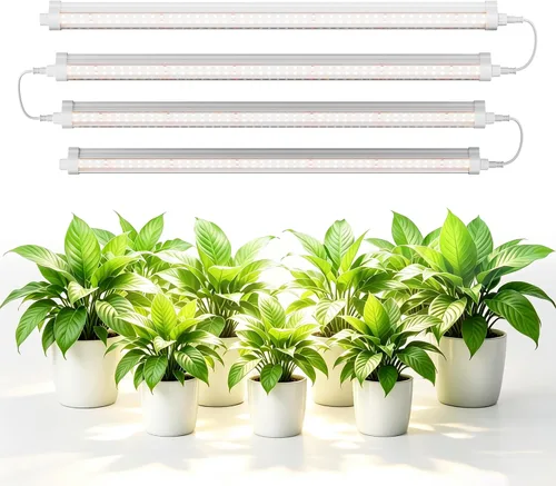 Vista 9 de Spider Farmer Luces LED de cultivo de 1 pie para plantas de interior, espectro completo (3000 K+5000 K+660 nm), 40 W