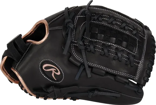 Vista 2 de Rawlings Guantes de sóftbol R9 Fastpitch Tamaños 11.5 a 13 pulgadas Múltiples estilos