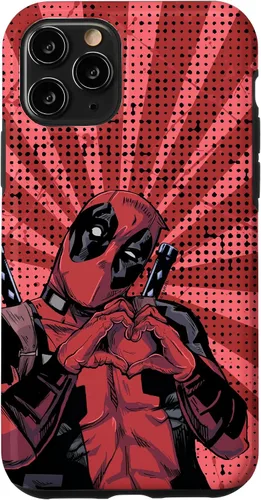 Vista 29 de Marvel Deadpool - Carcasa para iPhone 17, diseño de manos de cómic