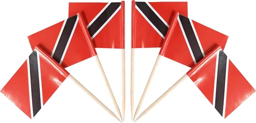 Vista 44 de QQSD Bandera de Albania palillo de dientes Albania Pequeña Bandera para cupcakes, 100