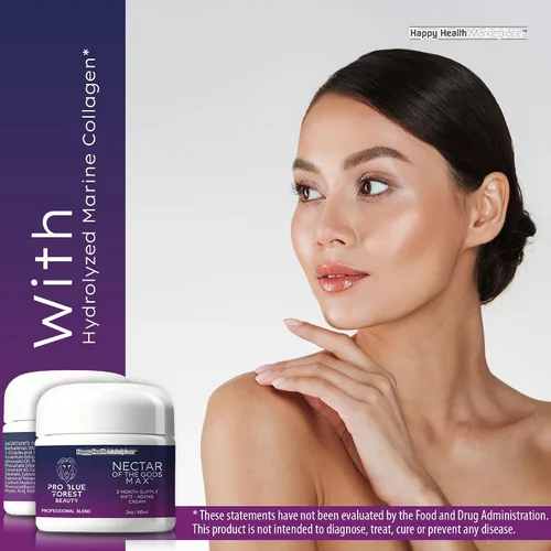 Vista 6 de Nuestra mejor crema antiarrugas antienvejecimiento - Nectar Of The Gods Max - Suministro de 2 meses - Suero reactivo antienvejecimiento para mujeres