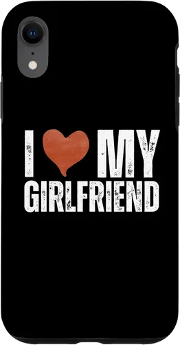 Vista 25 de I Love My Girlfriend I Heart My Girlfriend Funny Retro Case for iPhone 17