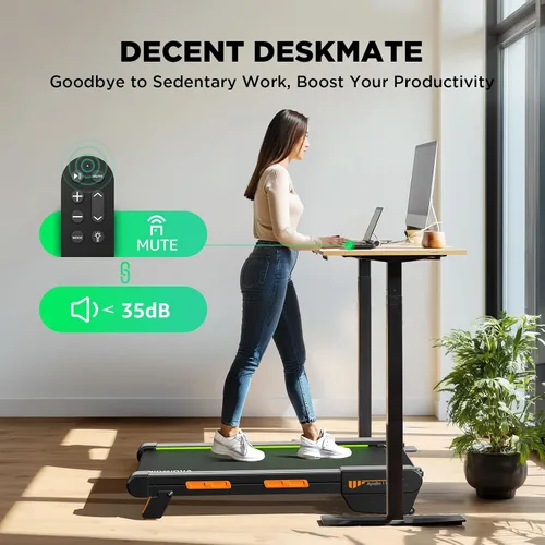 Vista 6 de Vitalwalk Walking Pad with Incline 15% Auto Treadmills for Home Small Space