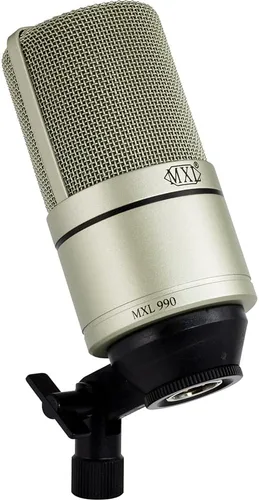 Vista 3 de MXL 990, micrófono de condensador con Shockmount