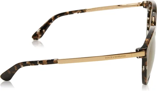 Vista 3 de Dolce&Gabbana DG4268 - Gafas de sol 9116E-52 - Marco cubo negrodorado, luz graduada DG4268-911-6E-52