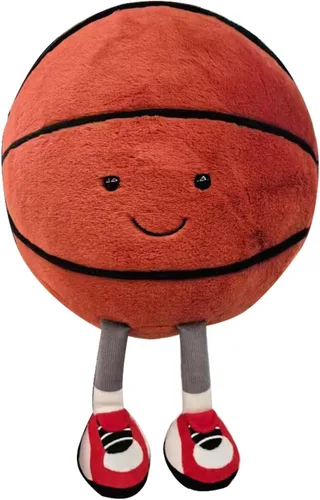 Vista 9 de Linda Almohada de Béisbol Suave Animal de Peluche de Béisbol Almohadas Deportivas, 17.7" Regalos de Juguete de Peluche Únicos para Adolescentes