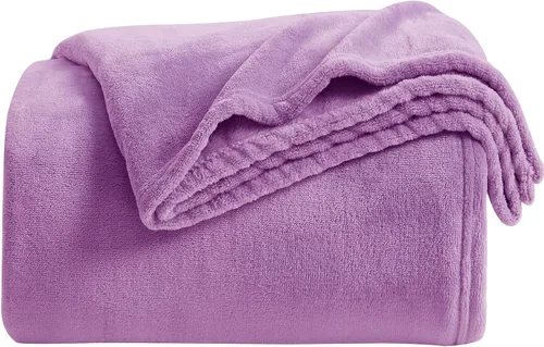 Vista 18 de KMUSET Manta de Tiro Súper Suave Premium de Franela de Forro Polar Sedosa Tamaño de Tiro Beige Microfibra Manta Ligera para Uso en Todas