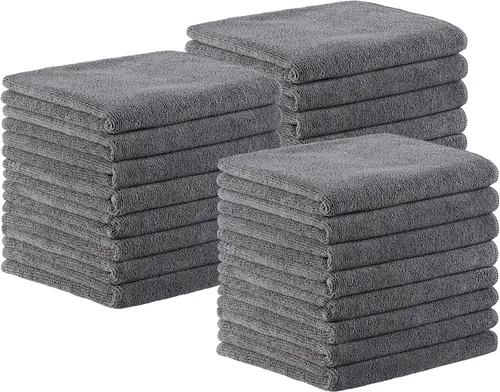 Vista 10 de Arkwright Toallas de salón a prueba de blanqueador a granel - Paquete de 24 - Ultra suave, microfibra suave, toalla facial de spa altamente