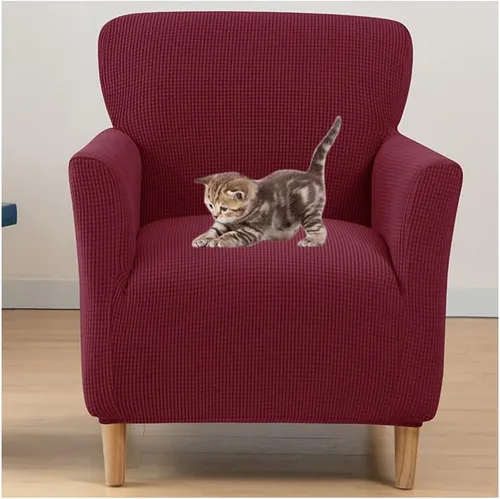 Vista 14 de XMAYODS Funda elástica para silla de club, funda de barril para silla, funda de elastano suave para sillón, funda de sofá extraíble, protector de #1