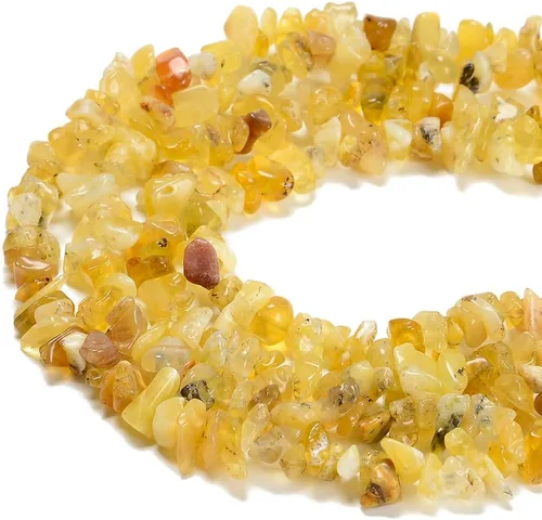 Vista 17 de Cuentas de piedras preciosas naturales de finchenita de azurita de 0.315 a 0.315 pulgadas, cristales curativos, pulseras de cintura, kit de collar