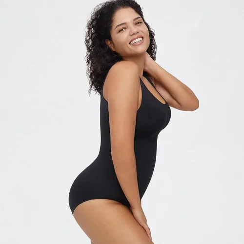 Vista 2 de AMRIY Body moldeador para mujer, con control de abdomen, moldeador de cintura, levantador de glúteos