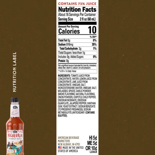 Vista 2 de Master of Mixes - Mezcla de bebida Michelada, lista para usar, 1 litro, paquete de 3 Savory Tomato, Citrus & Spice Notes, Light Pepper Heat