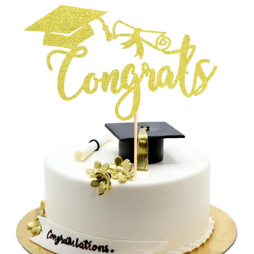 Vista 33 de Arthsdite 1 pieza Adorno para Tarta de Felicitación - Adorno de Tarta de Graduación - 2025 Suministros de Decoración para Fiesta de Graduación