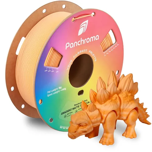 Vista 85 de Polymaker Panchroma - Filamento PLA mate de 0.07 in, 2.2 lbs, madera de Madera mate de doble degradado