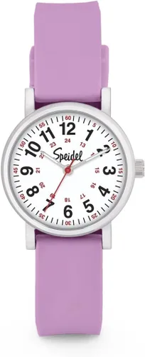 Vista 8 de Speidel Scrub Petite Watch Made for Doctors, Nurses, EMT, Surgeons and Students w/Red Second Hand in Scrub Matching