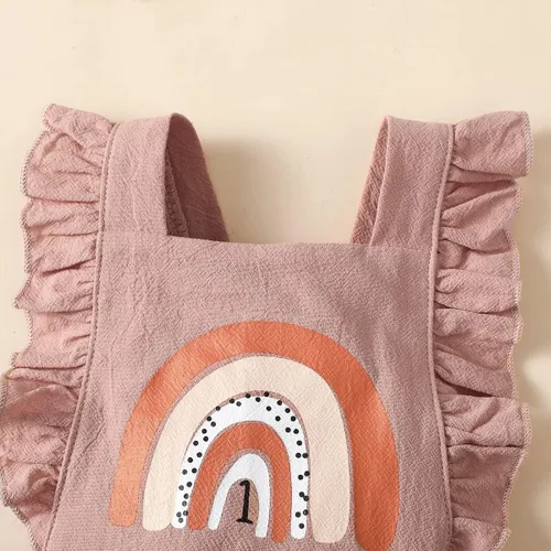 Vista 67 de Shalofer Traje de primer cumpleaños para bebé niña con diadema