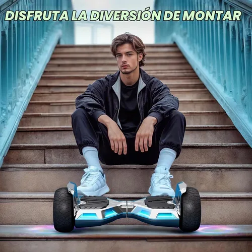 Vista 7 de CBD 8.5'' Offroad Scooter with Corlorful LED and Music Speaker