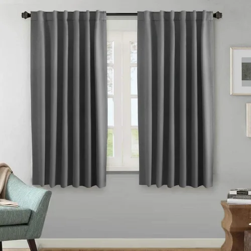 Vista 153 de H.VERSAILTEX Cortinas Opacas con Aislamiento Térmico, Paneles de Tratamiento de Ventanas que Oscurecen la Habitación, Cortinas Opacas para Sala