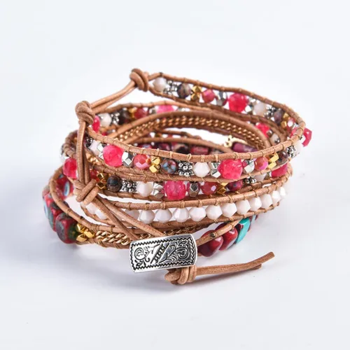Vista 5 de YGLINE - Impresionante colección de pulseras de cuero hechas a mano