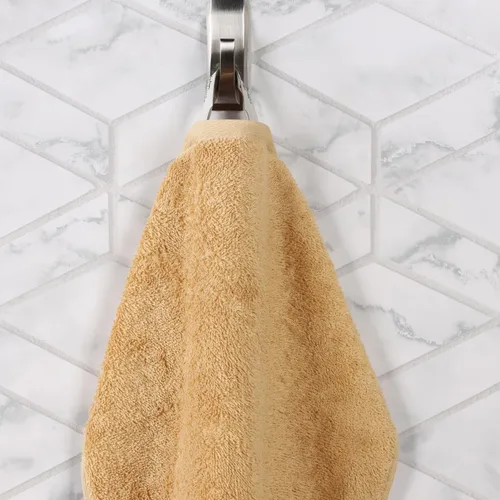 Vista 12 de Superior Rayon - Juego de toallas de 12 piezas de mezcla de bambú, de secado rápido, artículos esenciales para el baño, ducha, spa, toallas