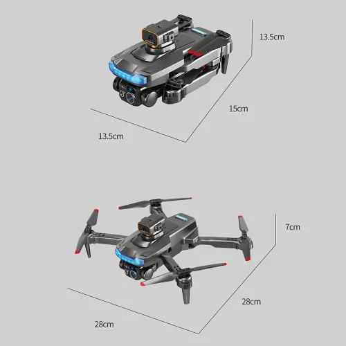 Vista 9 de GoolRC Mini dron con control remoto con cámara única Quadcopter plegable sin cabeza con función de evitación de obstáculos Fotografía de gestos
