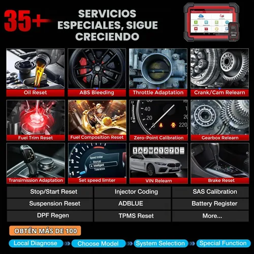 Vista 4 de LAUNCH X431 CRP919EBT 2026 Herramienta de escaneo bidireccional inalámbrica OBD2
