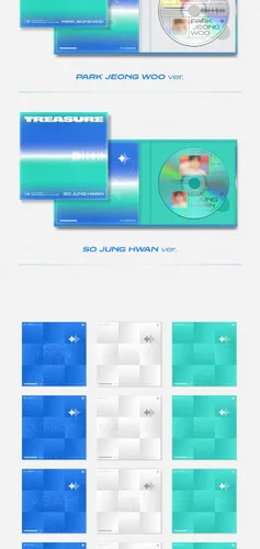 Vista 5 de TESORO El Segundo Paso: Capítulo Uno 1er Mini Álbum Versión Digipack Contenido+Seguimiento Kpop Sealed (RANDOM)