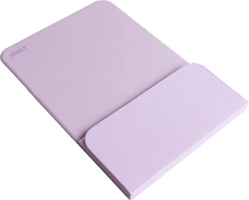 Vista 11 de Stakt Esterilla de yoga plegable Pro - Esterilla antideslizante 2 en 1 para Negro