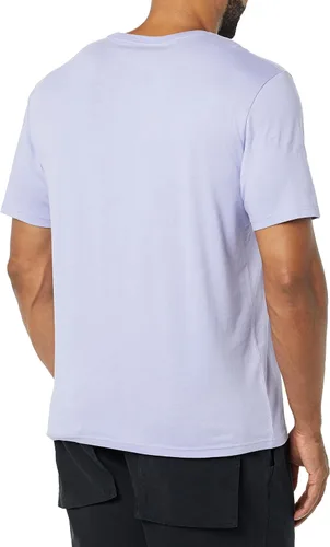 Vista 3 de Tienda Essentials Camiseta ajustada de manga corta con cuello redondo para hombre, paquete de 2