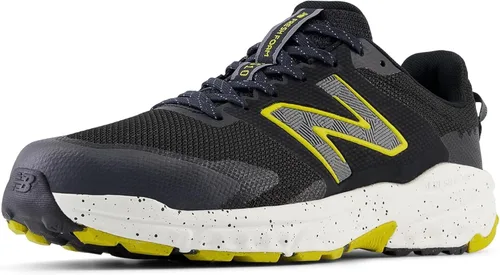 Vista 10 de New Balance Men's Fresh Foam 510 V6 Trail Running Shoes Materia negra/gris/imán