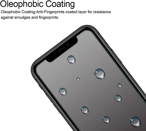 Vista 5 de Supershieldz (3 unidades) Diseñado para iPhone 12, iPhone 12 Pro, iPhone 11 y iPhone XR (6.1 pulgadas), protector de pantalla de vidrio templado
