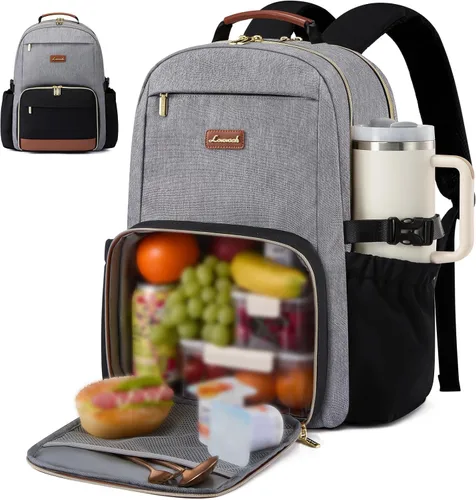 Vista 31 de LOVEVOOK Mochila para laptop para mujer, 15,6 pulg.