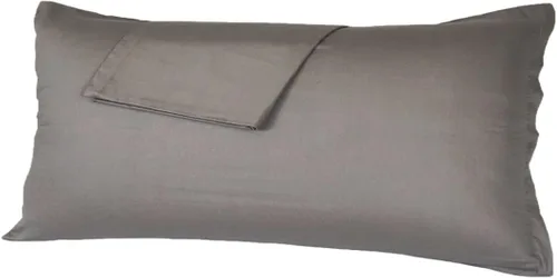 Vista 11 de Fundas de almohada estándar, fundas de almohada 100% algodón egipcio con cremallera oculta, 500 hilos, fundas de almohada con cremallera, juego de 2