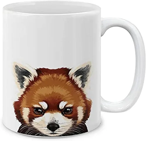 Vista 15 de MUGBREW Taza de té de cerámica linda de alpaca de 11 oz