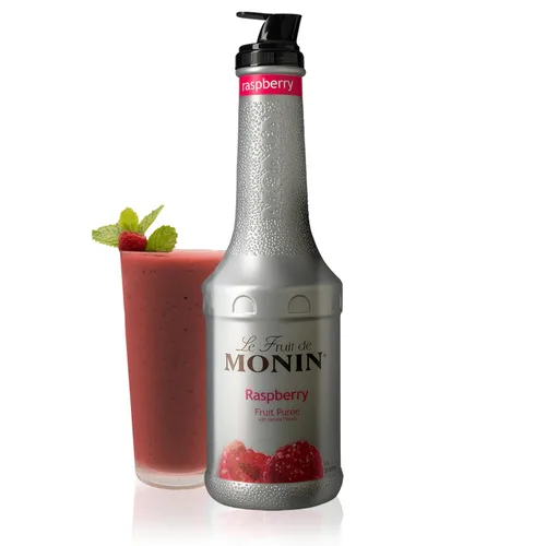 Vista 18 de Monin - Puré de cereza negra, sabores naturales, ideal para tés, limonadas, batidos y cócteles, sin OMG, vegano, sin gluten (1 litro)