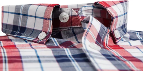 Vista 2 de Double Pump - Camisa de algodón para hombre, de manga larga, con botones y ajuste regular