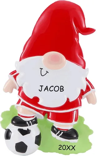 Vista 7 de Adorno navideño deportivo personalizado (bolos)