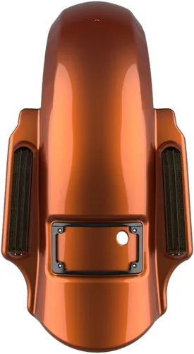 Vista 73 de Advanblack Dominator - Guardabarros trasero estirado para Harley Davidson Touring 2014+, deslizamiento de treet, Road Glide