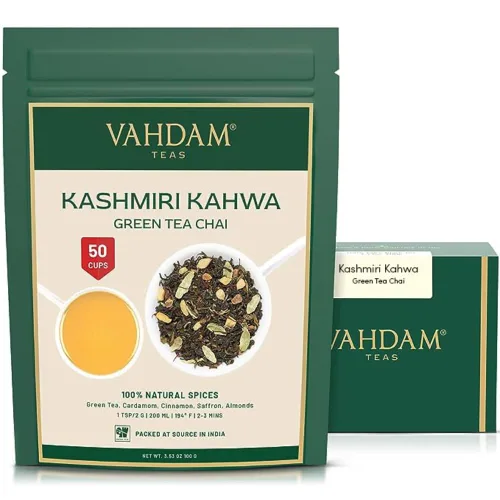 Vista 24 de VAHDAM - Mezcla instantánea de café de cúrcuma (3.5 onzas/40 porciones) sin gluten, sin OGM, rico en curcumina, empaquetado en una lata