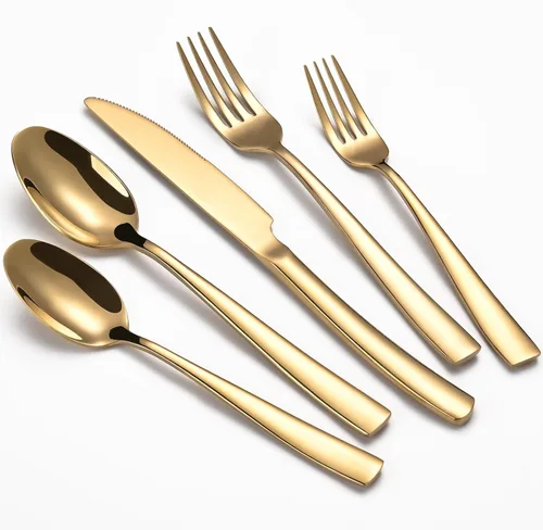 Vista 11 de Juego grande de utensilios de servir para anfitriona, cucharas de servir de acero inoxidable resistentes, cucharas ranuradas, tenedor de servir
