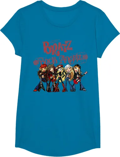 Vista 29 de Bratz Camiseta Rock Angelz Group Shot Negro
