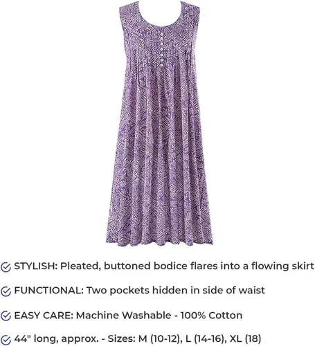 Vista 3 de Vestido de salón con estampado bandana (mediano), morado, Púrpura