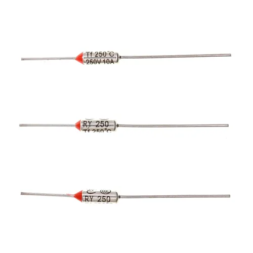 Vista 18 de Fusible térmico de temperatura metálica RY65 149.0 °F 149 ℉ 10A 250V 10 piezas