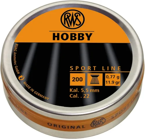 Vista 8 de Rheinisch-Westfalische 2317400 RWS Hobby 2317400 Air Gun Ammo .177 Sport Line